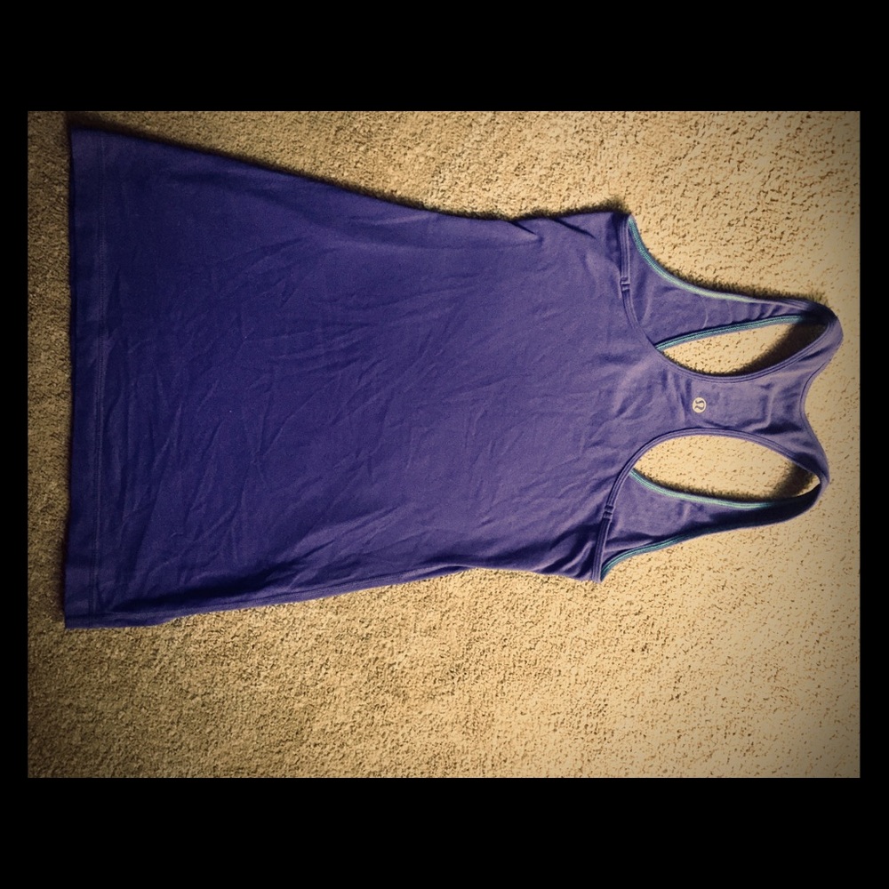 Lululemon Reversible Purple Racerback tank